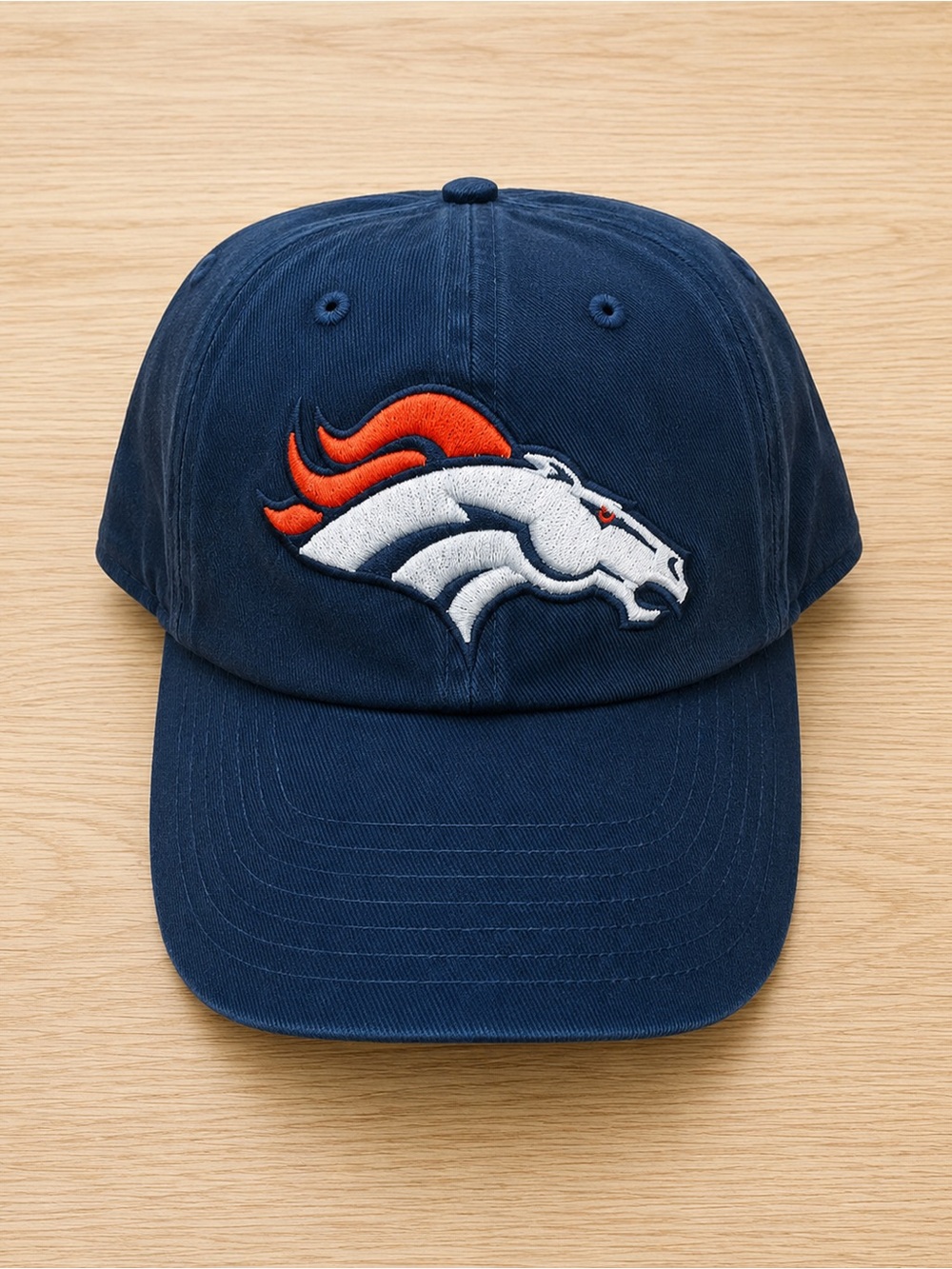 Denver Broncos Navy Baseball Cap